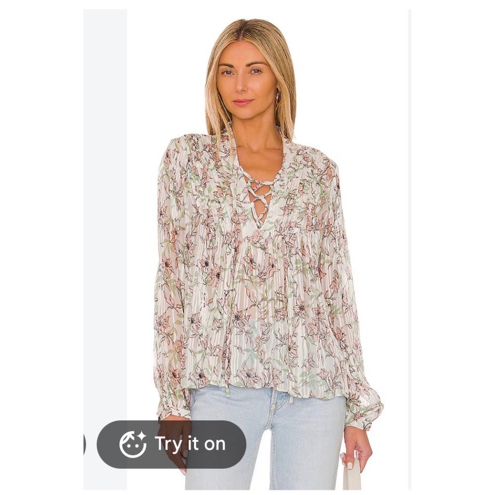 Rag & Bone Sachi Floral Blouse M